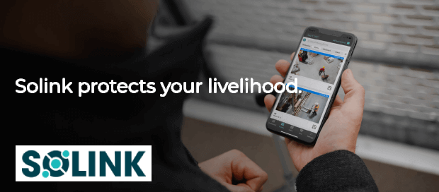 Solink - Protects your livelihood.