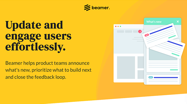 Beamer - Update and engage users effortlessly