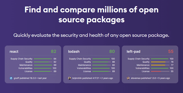 Socket - Compare Open Source