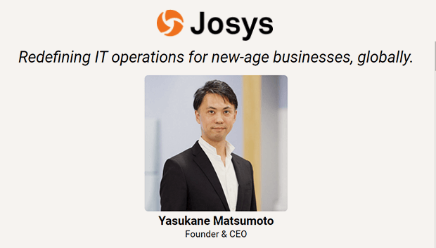 Josys - Yasukane Matsumoto
