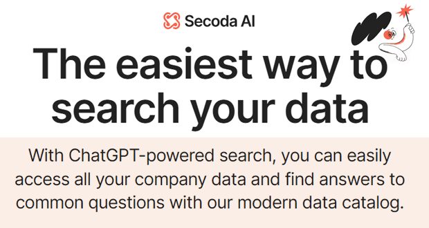 Secoda - The easiest way to search your data