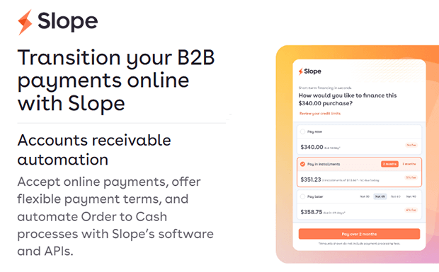 Slope - Transition your b2b payments online