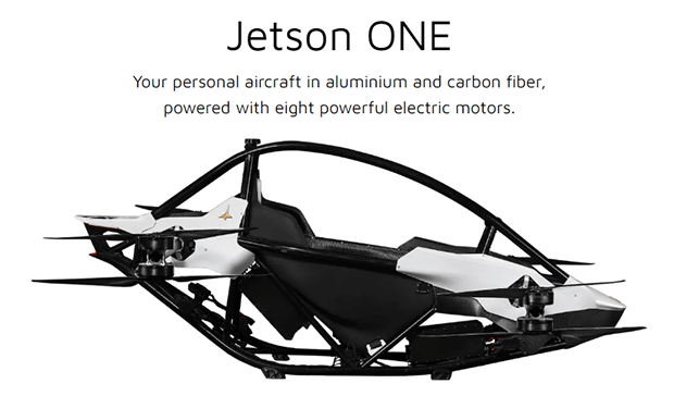 Jetson ONE - Personal Aircraft