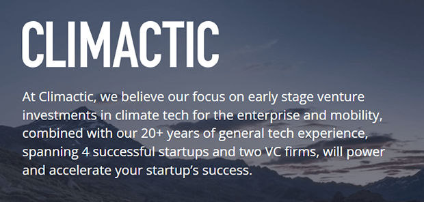 Climactic - Accelerate your Startups Success