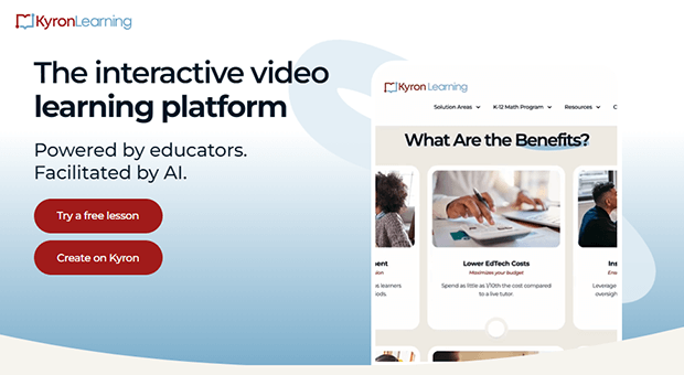 Kyron - Learning the Interactive Video Learning Platform