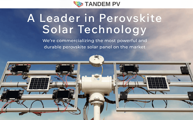 Tandem PV - Leader in Perovskite Solar Technology